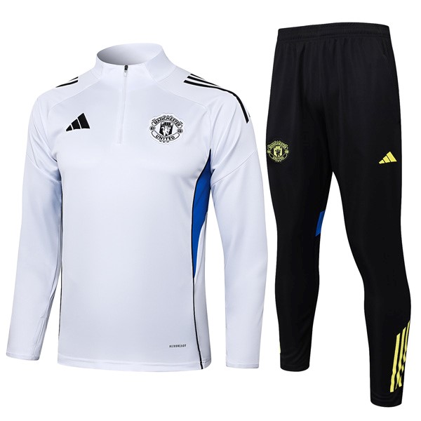 Sudadera De Training Manchester United 2025 2026 Blanco 5